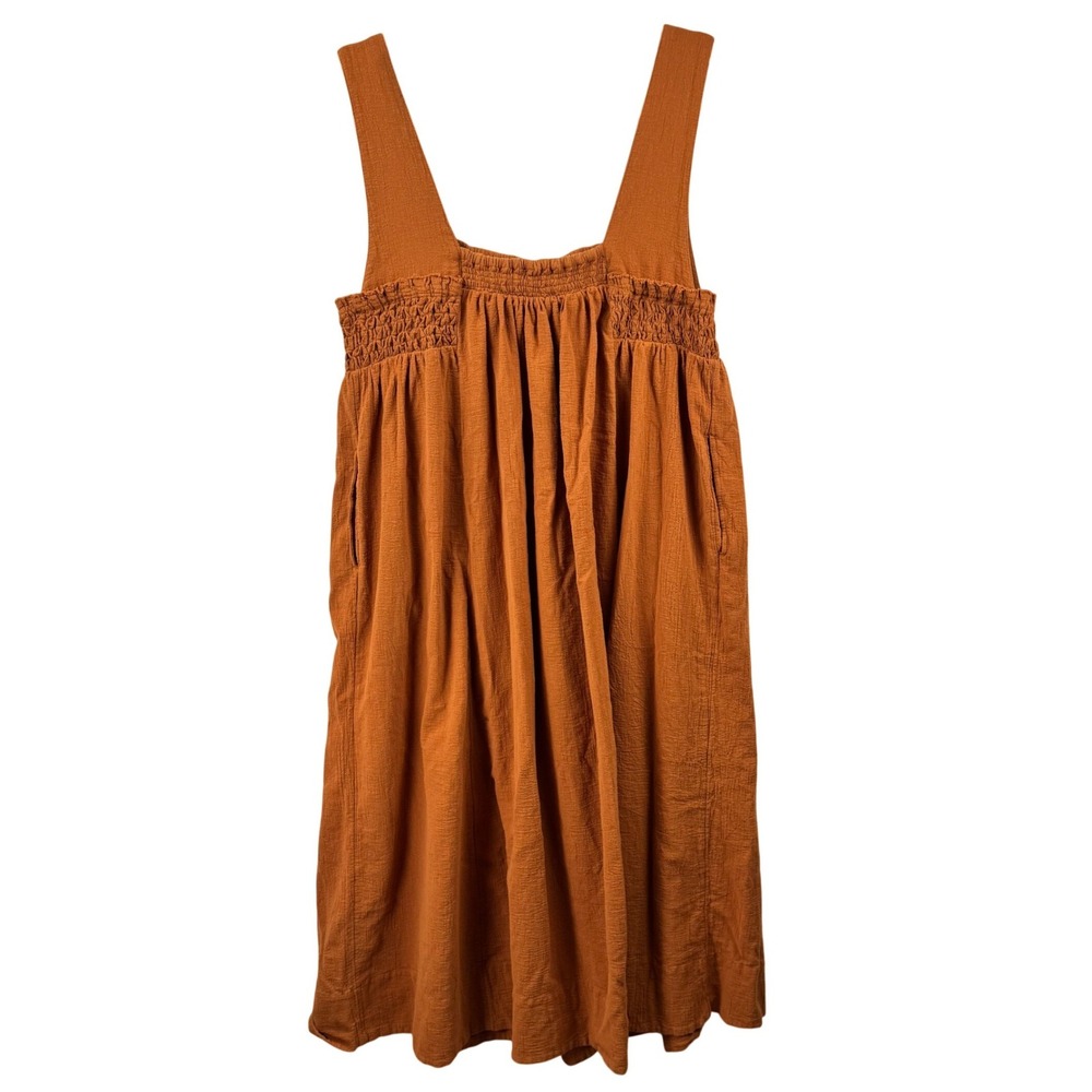 Free People Rust Brown Midi Dress - Picture 3 of 16